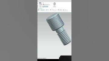 MODEL KNURLING/CAD/CAM/NX