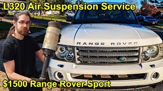 New Air Suspension on my L320 Range Rover Sport!  Episode 10