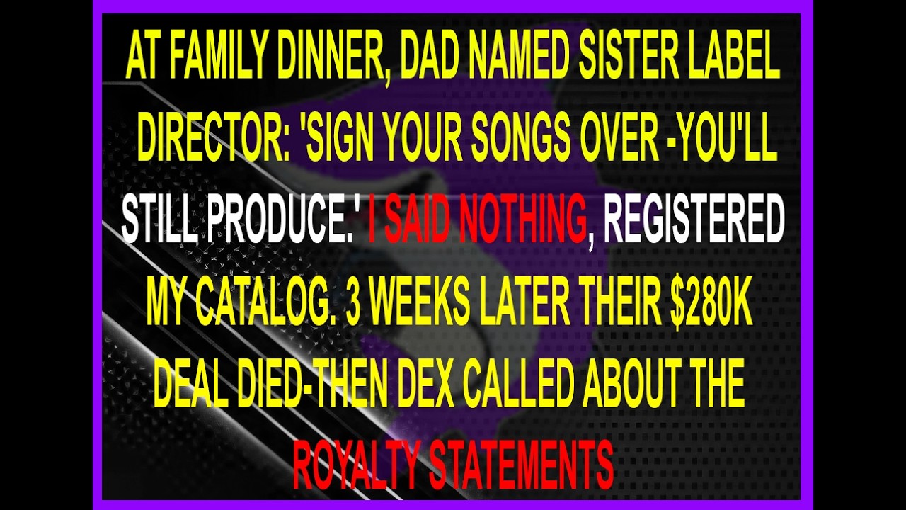 My Dad Made My Sister the Label Director. 3 Weeks Later, Their $280K Deal Just... - Reddit Stories..