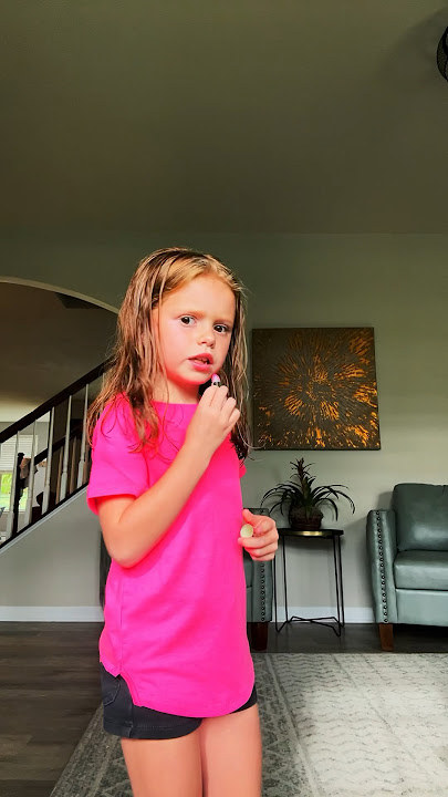 LIPSTICK from HOME DEPOT 💄 🧡#lipstick #makeup #homedepot #shorts #funny #comdey #childactor