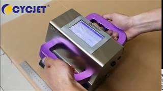 CYCJET CH7 Large Character Handheld Inkjet Printer, An Upgrade Version