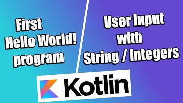 Kotlin First Program - Hello World Program with User Input | coddrikaz