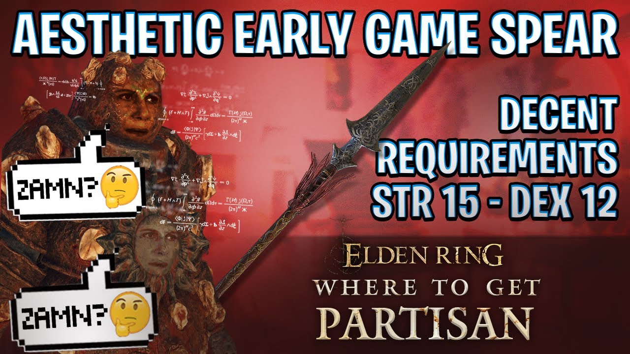 Partisan, Gilded Greatshield Location Elden Ring YouTube