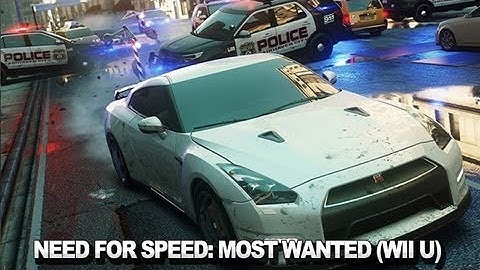 Need for Speed: Most Wanted - Wii U Developer Commentary