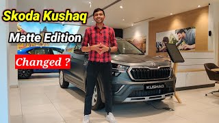 Skoda Kushaq Matte Edition Top Model 2023 Price, Features, CHANGES In Hindi🔥