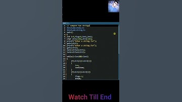 C Programming | Compare 2 Strings | Coding With Sohail 🌹