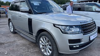 Едем на капиталку?! Land Rover Range Rover 4 L405 3.0D SWB 200.000km пробег 4K 60fps HDR