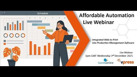 Vpress TCardsonline Workflow Integration Live Webinar 031225