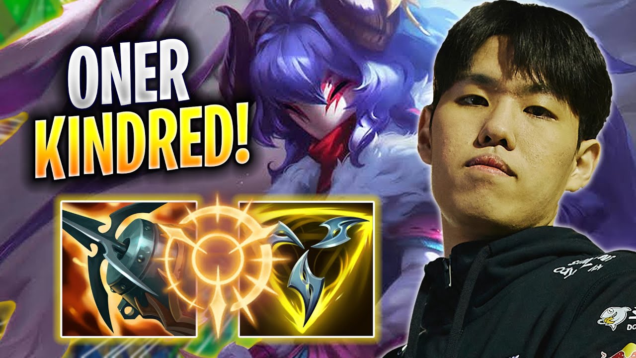 ONER LITERALLY GOD MODE WITH KINDRED! T1 Oner Plays Kindred JUNGLE vs