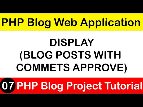 PHP Blog Project