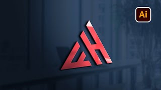 Adobe Illustrator CC 2024 Tutorial: Designing a Professional F+H Logo