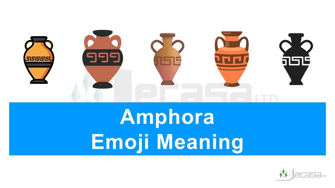 Amphora Emoji ๐บ Meaning | Learning Emojis - YouTube