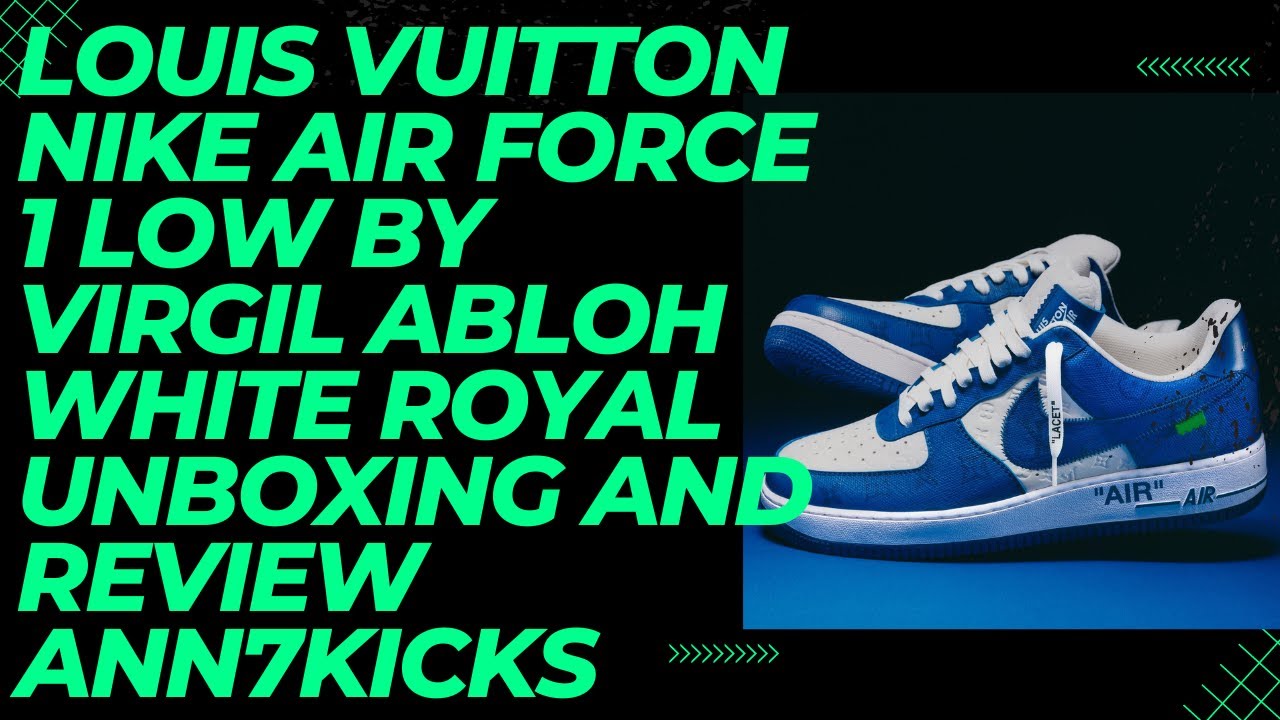 Louis Vuitton Nike Air Force 1 Low by Virgil Abloh White