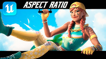 How to Change the ASPECT RATIO of your CINEMATICS - UEFN Cinematics BEGINNER Course