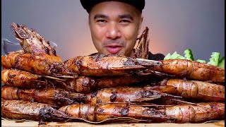 BRAISED EXTRA LARGE PRAWNS | ADOBONG HIPON | MUKBANG ASMR | ALFIE EATS