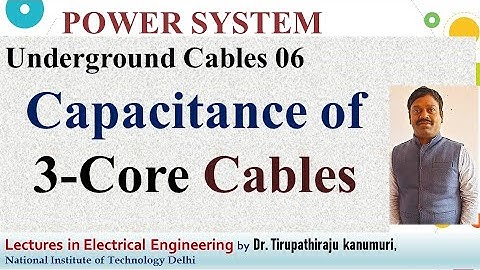 PS53 Capacitance of 3 Core Cables