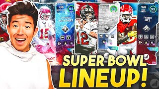 THE SUPER BOWL LINEUP! Chiefs and Buccaneers Combined! Madden 21