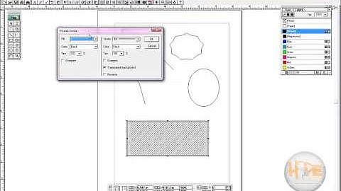 Adobe Pagemaker-Fills and outlines#4