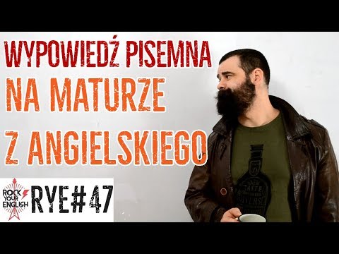 Jak ogarnąć PISANIE na maturze | ROCK YOUR ENGLISH #47