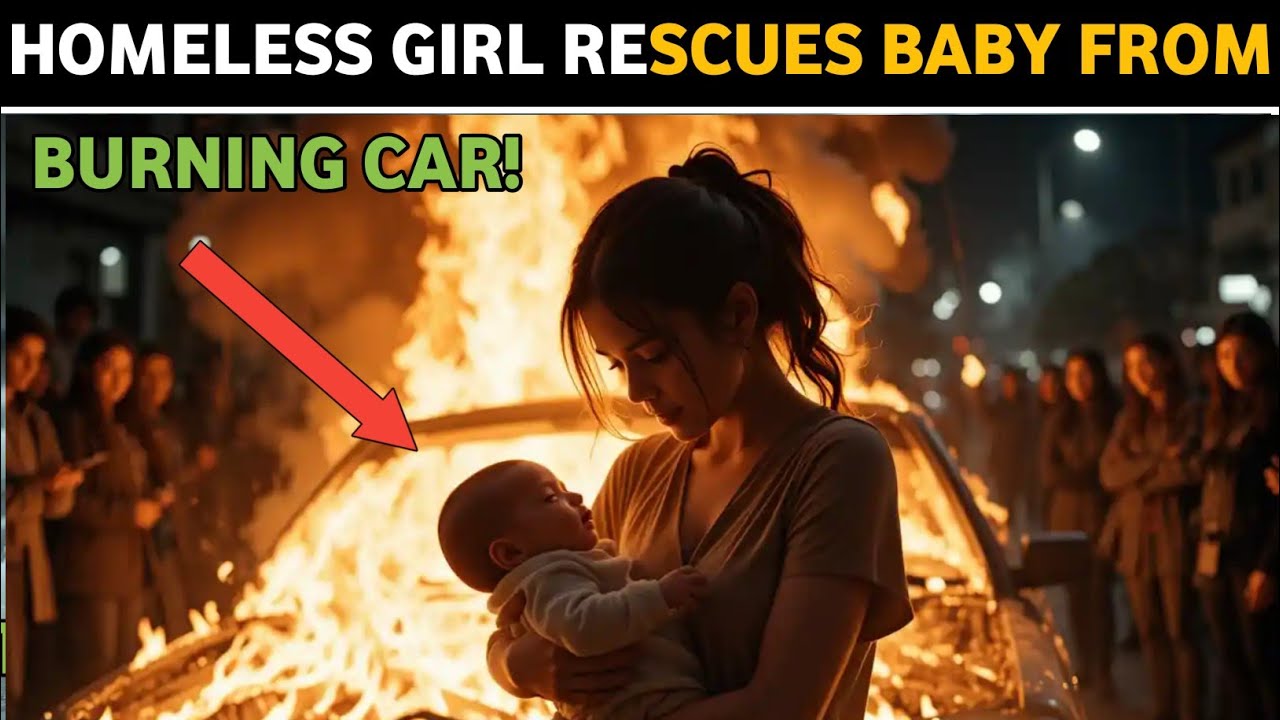 A Homeless Girl Risked Her Life to Save a Baby - YouTube