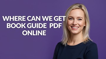 Where Can We Get Book Guide  Pdf Online - Julia