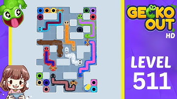 Gecko Out Level 511 Solution Walkthrough