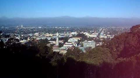 UC Berkeley view from Berkeley Lab Guest House