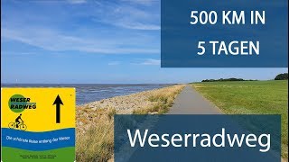 500 km in 5 Tagen: Der Weserradweg screenshot 2