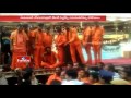 Bajrang Dal activists & police exchange words over usage of sound system in Hanuman Shobha Yatra