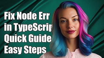 How to Fix "@types/node/index.d.ts is Not a Module" Error in TypeScript