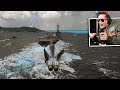 EXTREME AIRCRAFT CARRIER LANDINGS (BAD WEATHER) - Microsoft Flight Simulator Top Gun Fighter Jet DLC