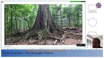 "Choking the Monolith − The Strangler Pattern Applied" by Tobias Goeschel (@w3ltraumpirat)