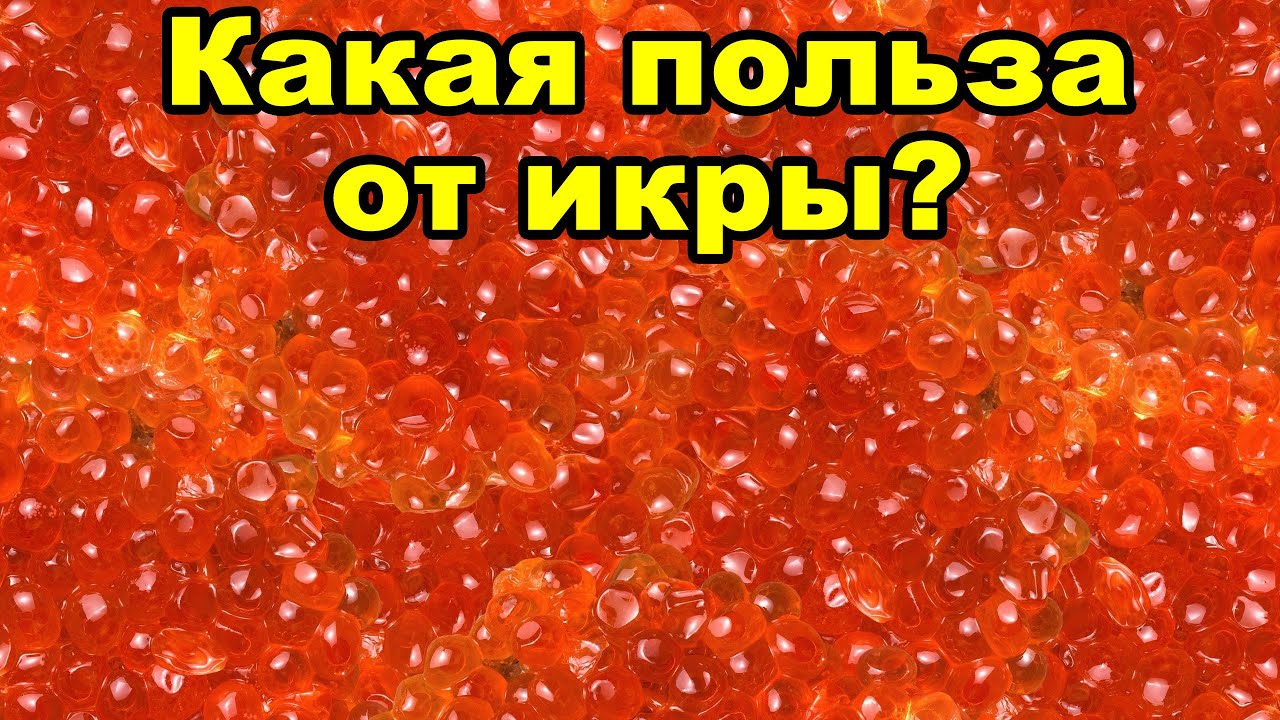 Польза икры для мужчин