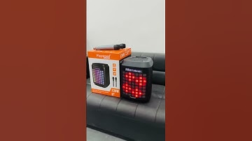 Thumbnail of playwood trolley speaker with wireless mic