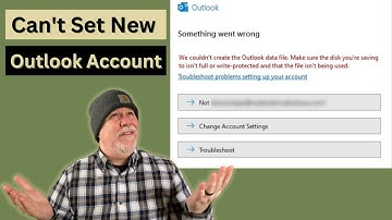 How to Fix the Outlook Error - We Couldn