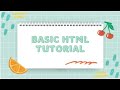 Tutorial Belajar HTML dasar