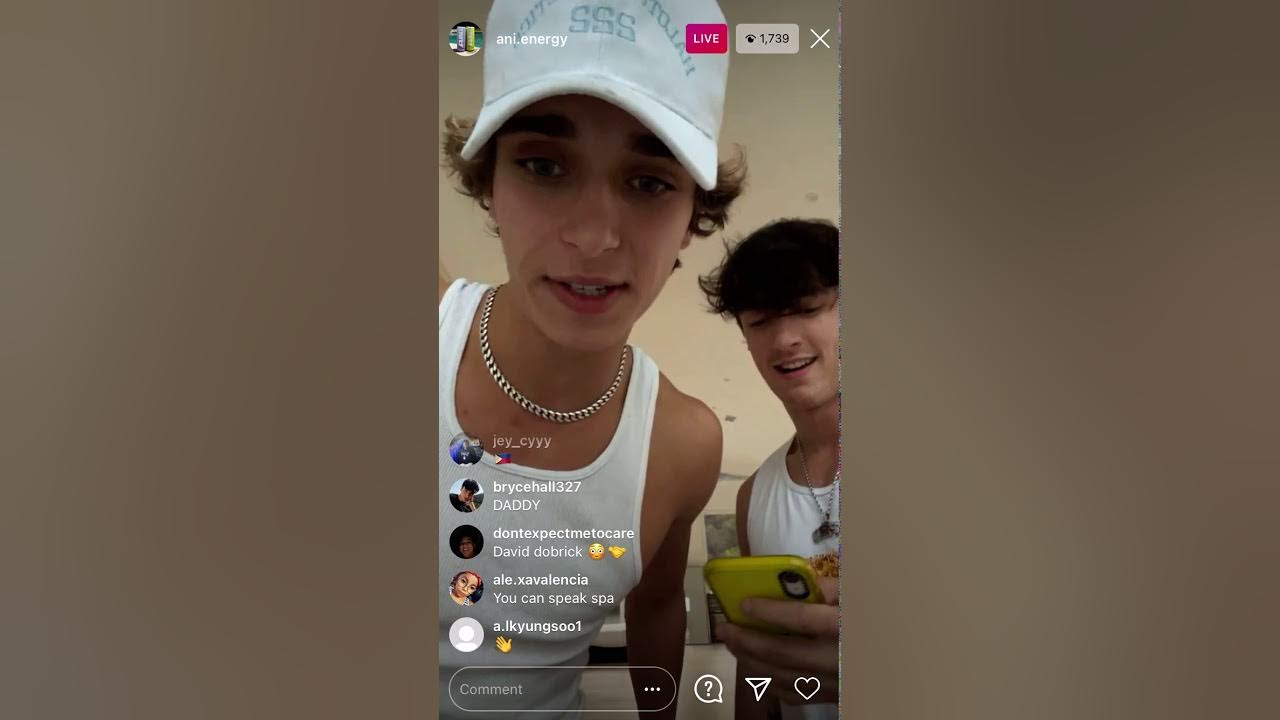 Josh and Bryce live calling fans Nov620 YouTube