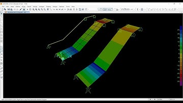 Sap2000 Phần 8 Cầu thang - Bài 01 Cầu thang 1 vế | A Bờ Cờ