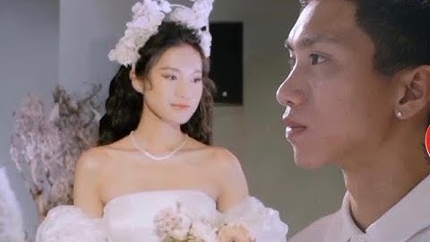 Doãn Hải My đẹp như công chúa khi diện váy cưới khiến Đoàn Văn Hậu đắm đuối không rời mắt