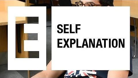 How effective is self explanation ?