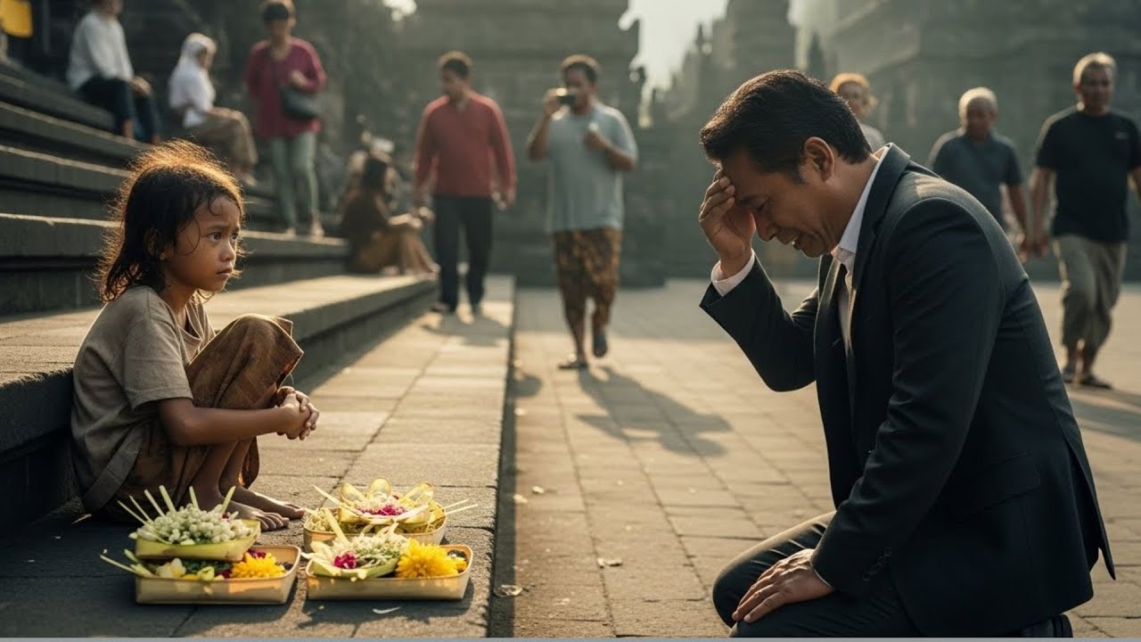 Ayah Syok Temukan Putrinya yang Hilang Jadi Penjual Bunga