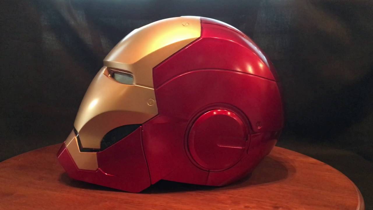 Marvel Legends Iron Man Helmet quick review - YouTube