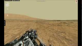 Curiosity Mars images april 2013