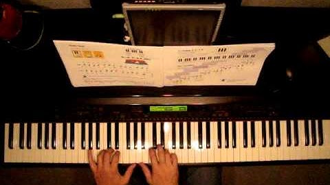 Faber Piano Adventures primer level Merrily we roll along pg26