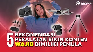 5 Rekomendasi Peralatan Konten Kreator Pemula yang Wajib Dimiliki | Rekomendasi Produk