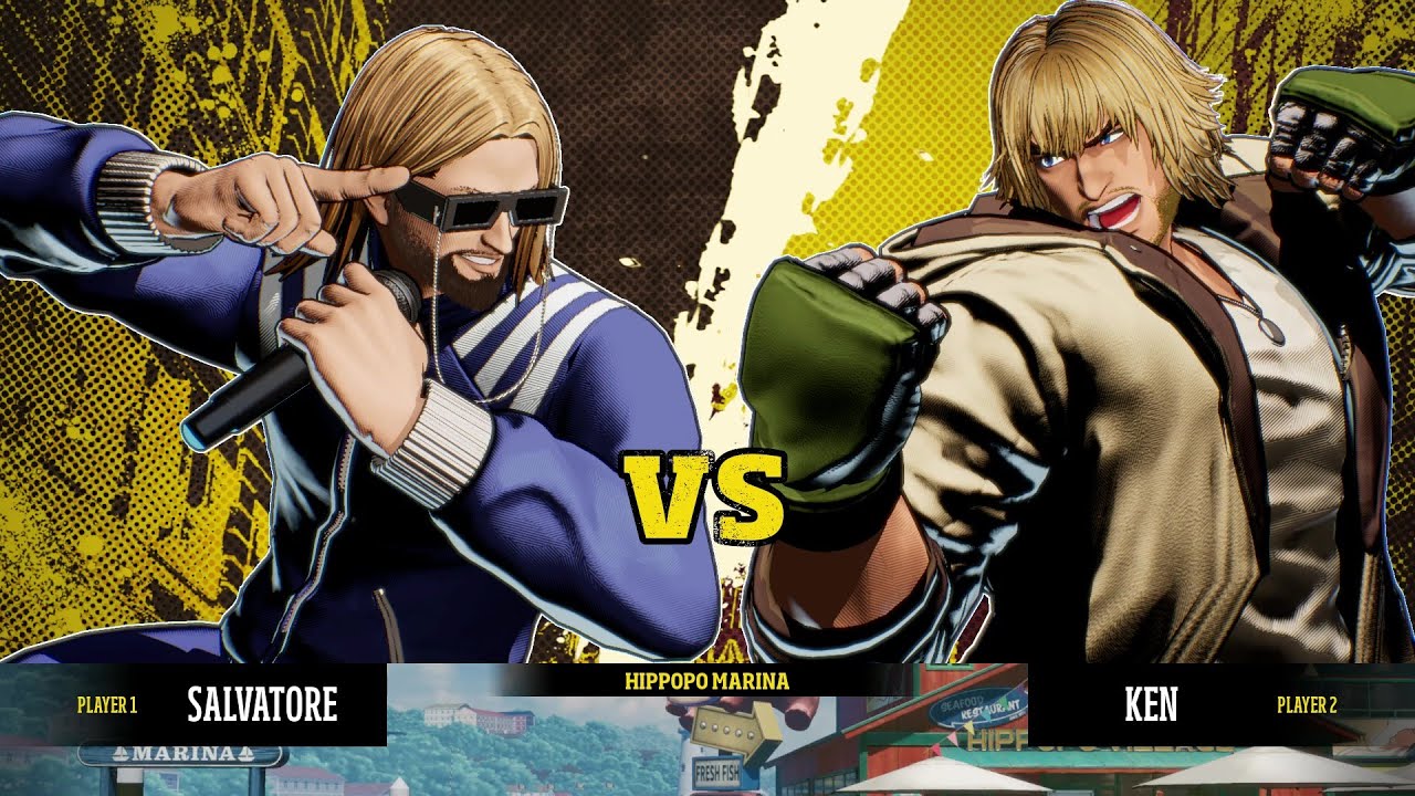 FATAL FURY Город Волков - Сальваторе Ганаччи против Кена Мастерса