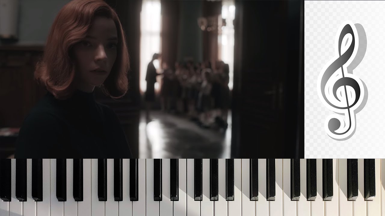 Returning to Methuen The Queen's Gambit OST Music Score Piano Cover