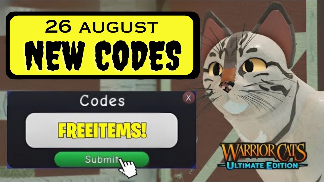 August *Warrior cat codes 2023 - Warrior Cats Codes Roblox - Codes For Warrior  Cats Ultimate Edition 