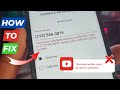 How to fix youtube channel  phone number cannot be used for verification