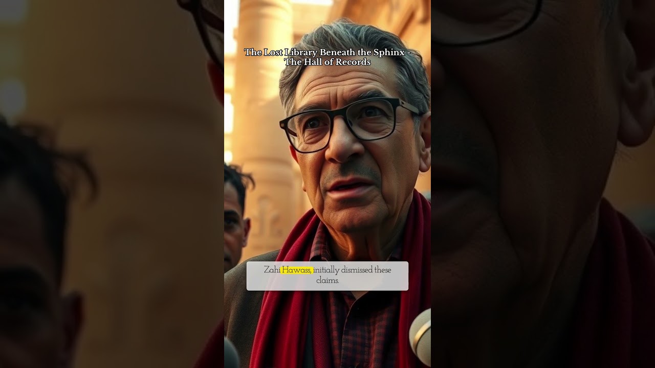 The Lost Library Beneath the Sphinx – The Hall of Records